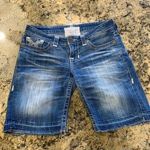 Big Star Liv Bermuda Jean Shorts Sz 27